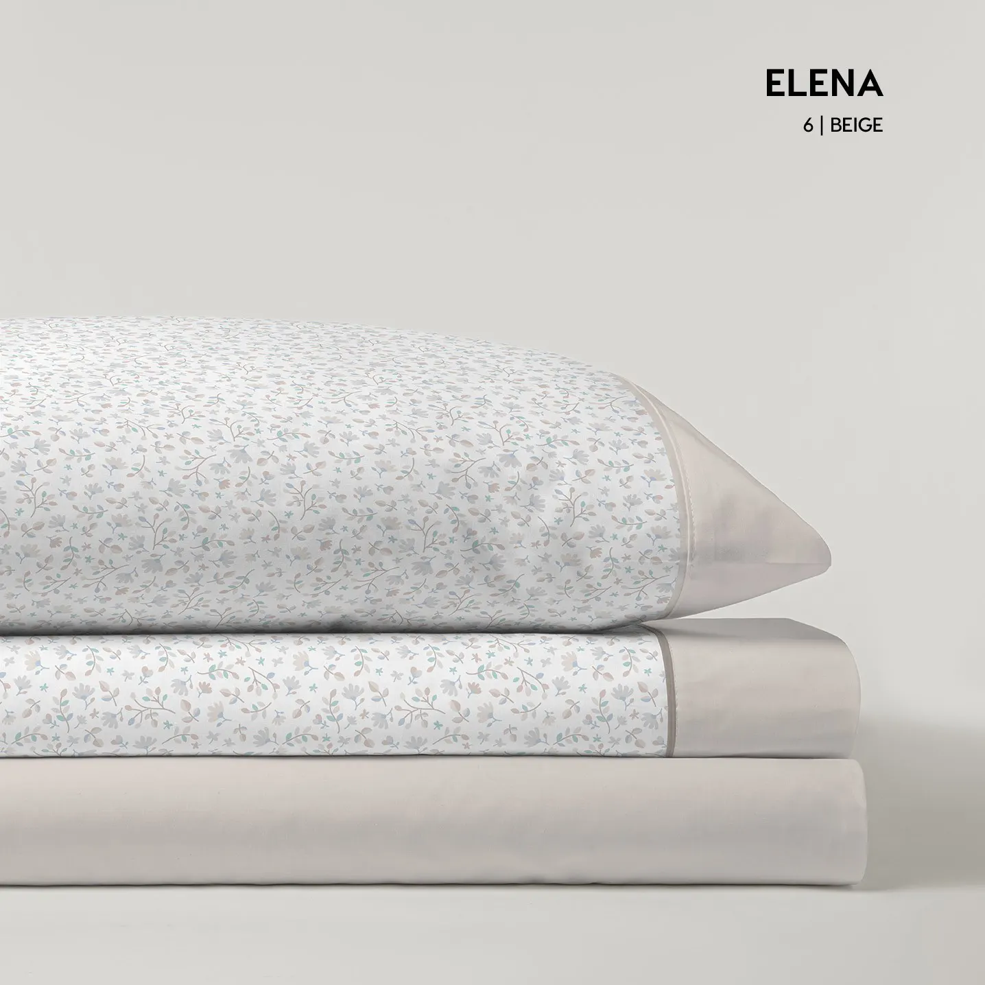 Juego de Sábanas Elena Beige Catotex