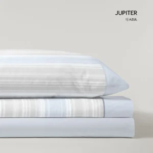 Juego de Sábanas Jupiter Azul Catotex