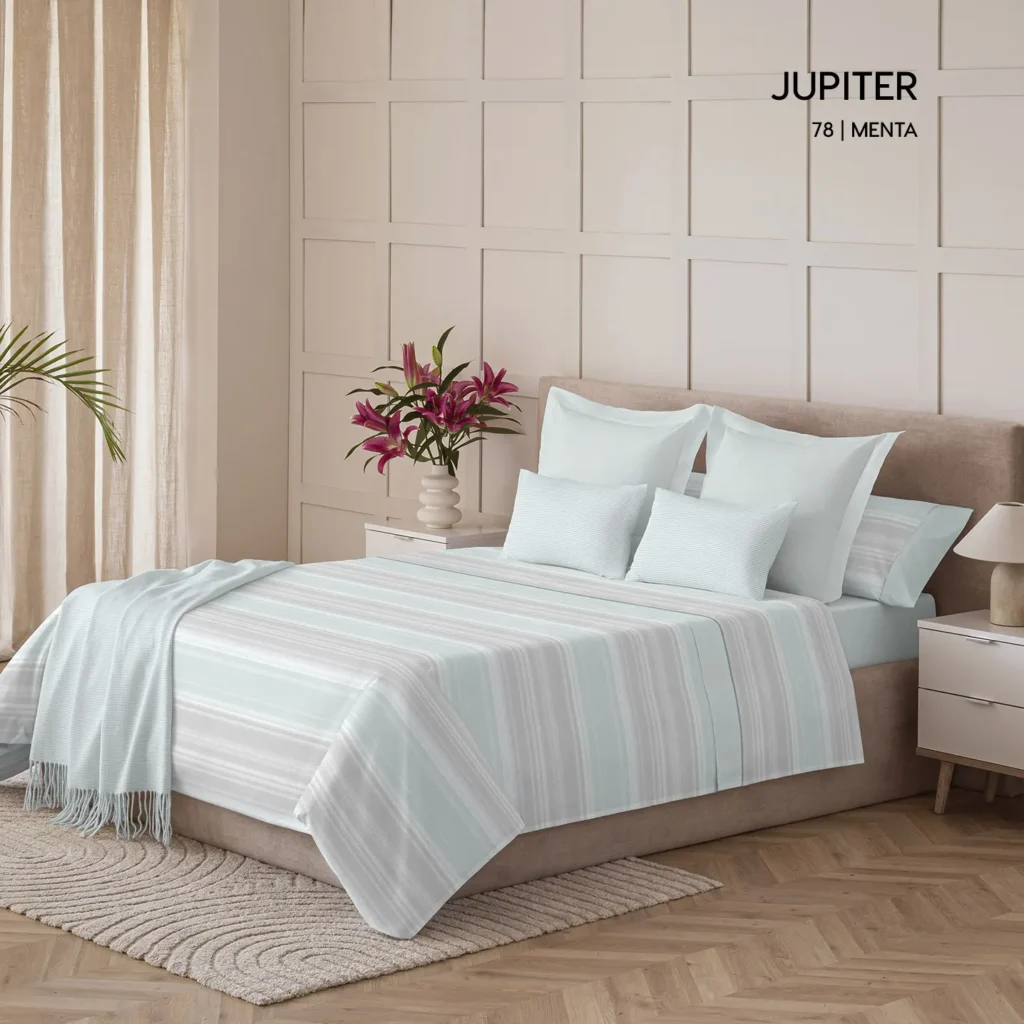 Juego de Sábanas Jupiter Menta Catotex