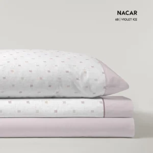 Juego de Sábanas Nacar Violet Ice Catotex