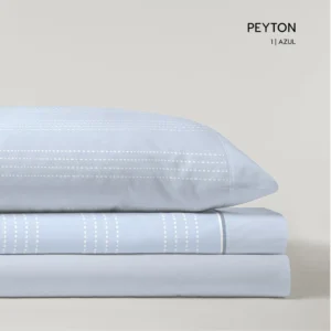 Juego de Sábanas Franela Peyton Azul Catotex