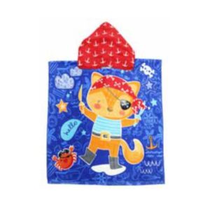 Toalla Poncho Fox Secaneta