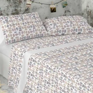 Joc de Llençol 126 Gris Burrito Blanco
