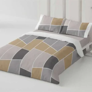 Funda Nòrdica 359 Gris Burrito Blanco