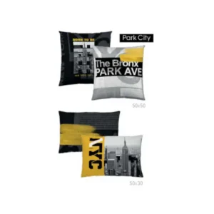 Funda Cojín Reversible Park City Naturals