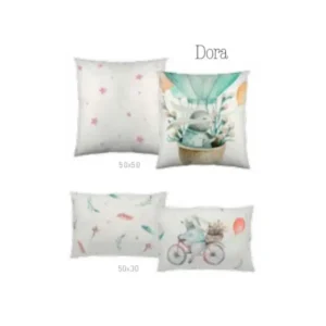 Funda Cojín Reversible Dora Naturals