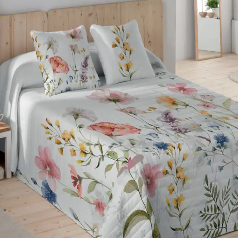 Colcha Bouti Flowerly Naturals