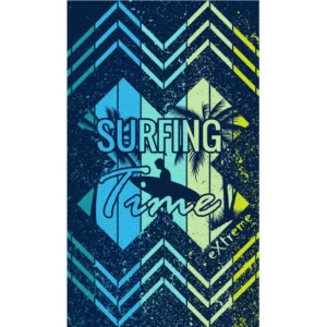 Tovallola Platja Jacquard Surme Marino Stilia