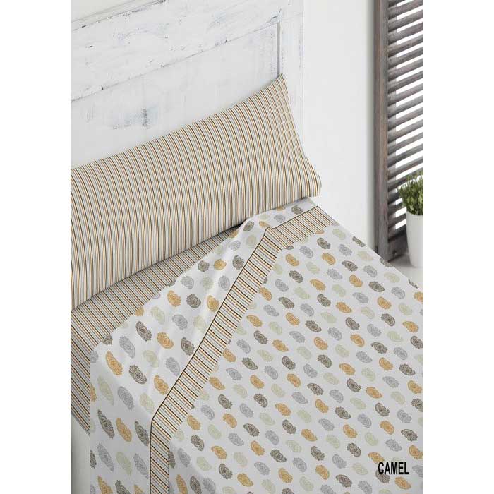 Joc de Llençols Camel Marró Tesadisa