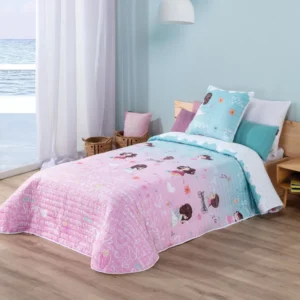 Colcha Bouti Infantil Corazones Manterol