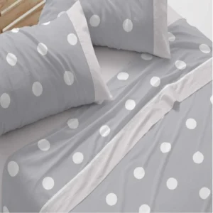 Joc de Llençol 627 Gris Burrito Blanco