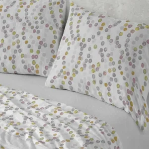 Joc de Llençol Coralina 983 Gris Burrito Blanco
