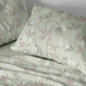 Joc de Llençol Coralina 985 Verd Burrito Blanco