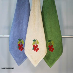 Paño de Cocina Cerezas El Trovador
