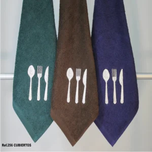 Paño de Cocina 256 Cubiertos El Trovador