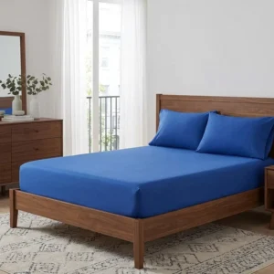 Sábana Bajera Cobalto Blanfil