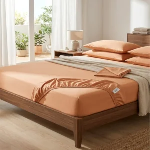 Sábana Bajera Naranja Blanfil