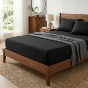 Sábana Bajera Negra Blanfil