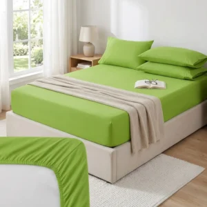Sábana Bajera Verde Manzana Blanfil