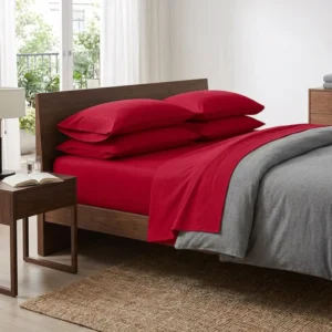 Sábana Encimera Rojo Blanfil