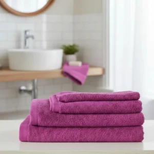 Toalla Baño Alfa Fucsia Tesadisa
