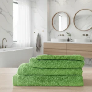 Toalla Lavabo Alfa Verde Manzana Tesadisa